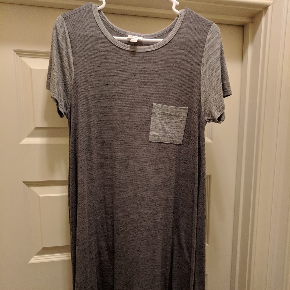 LuLaRoe Carly Small, grey NWOT
